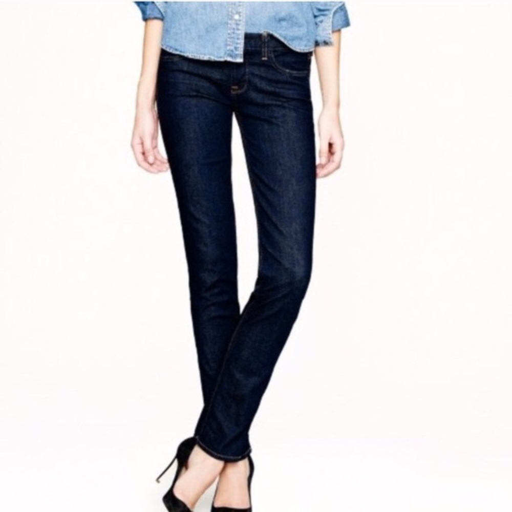 NWT Jcrew Matchstick Dark Wash Jeans